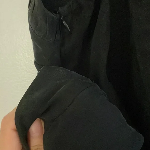 Zara Black Romper with adjustable shoulder straps ties in Size Medium - Picture 15 of 17